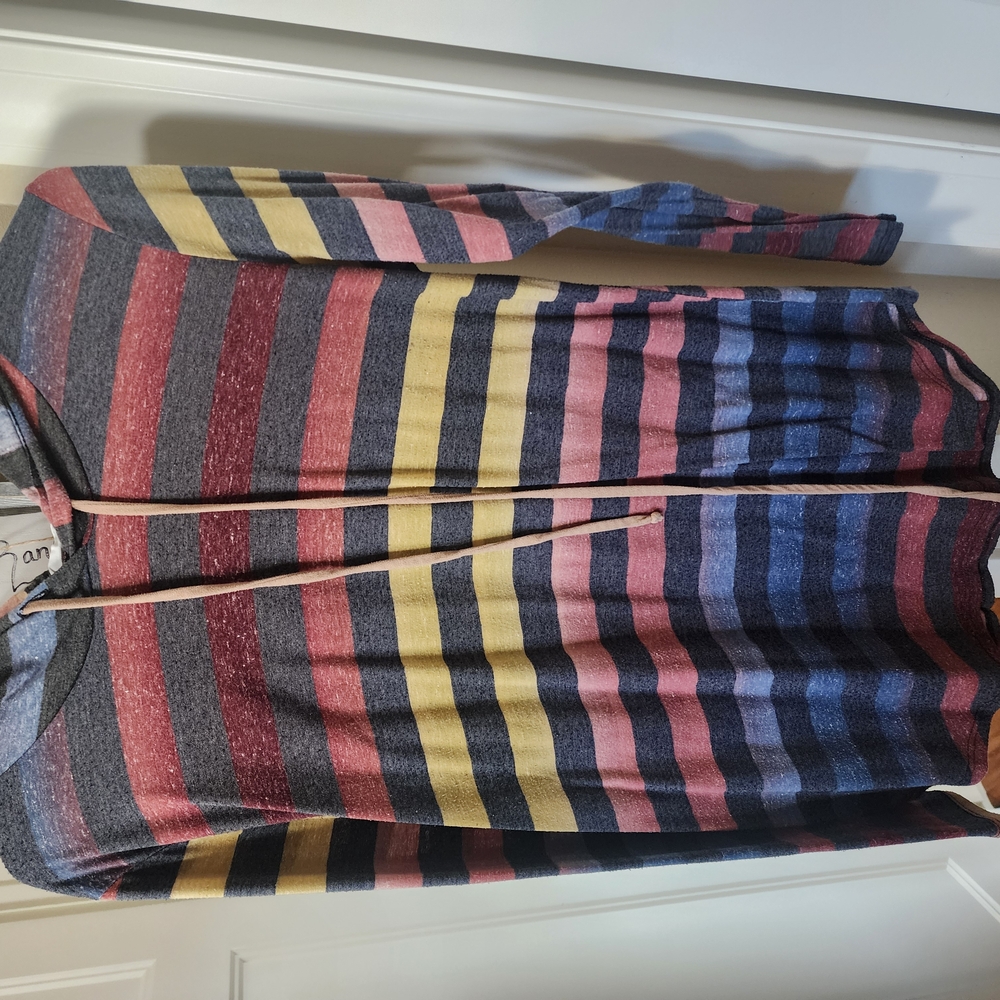 Striped Multicolor Hoodie